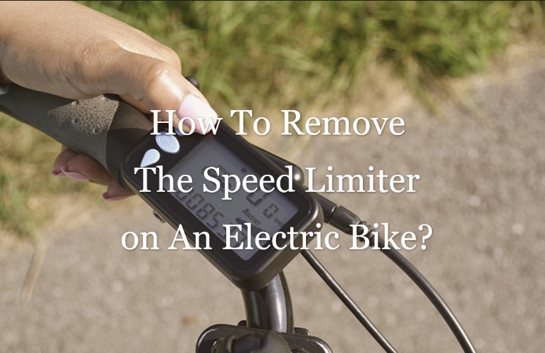 How to remove the speed limiter on an electric bike