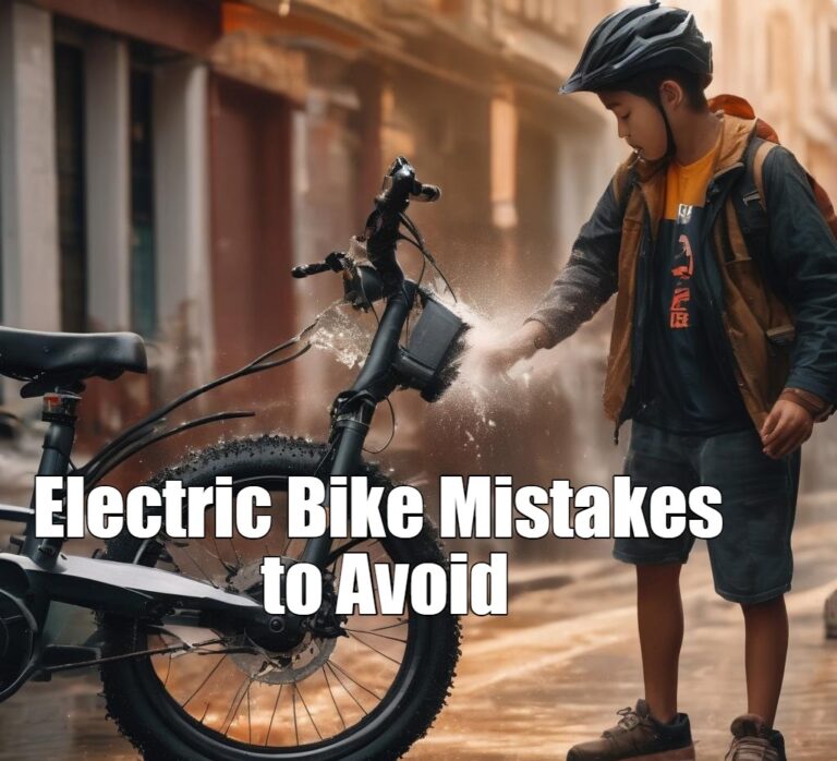 Electric Bike Mistakes to Avoid