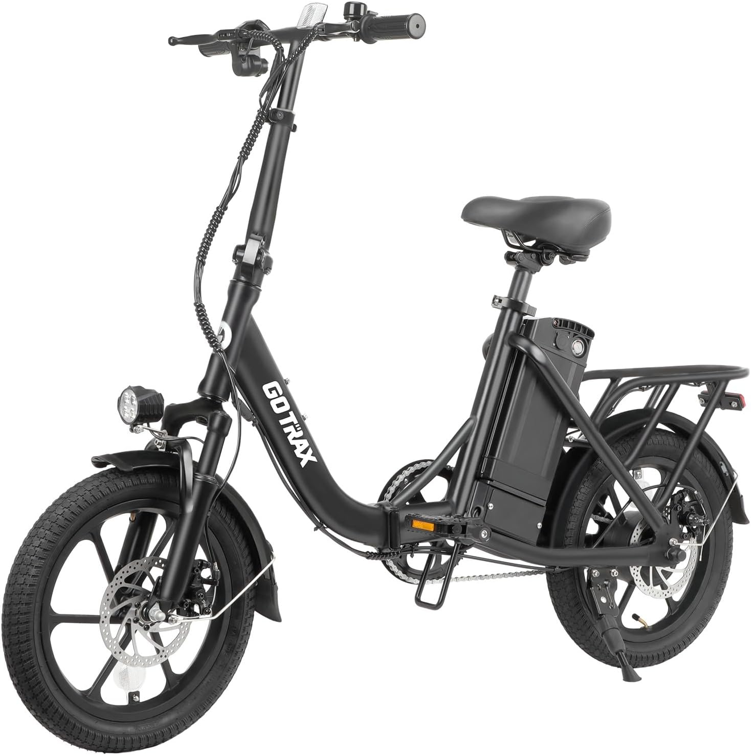 GOTRAX S4 electric bike, side view