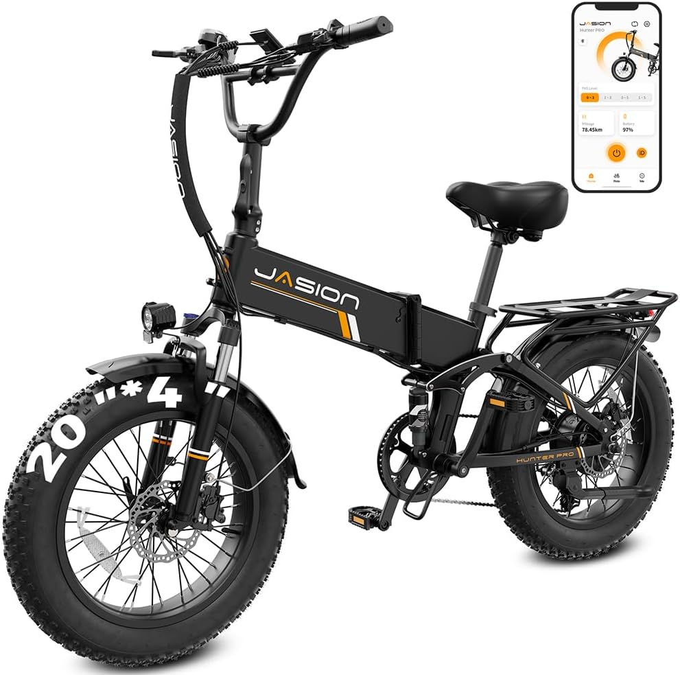 Jasion Hunter Pro electric bike, side view